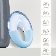 Масажер для очей GESKE Cool&Warm Eye Massager 7в1 aquamarine