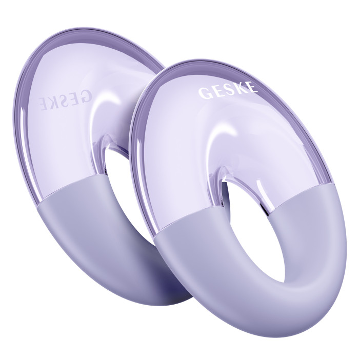 Масажер для очей GESKE Cool&Warm Eye Massager 7в1 purple