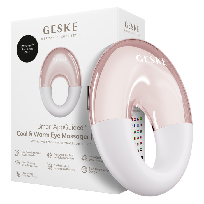 Масажер для очей GESKE Cool&Warm Eye Massager 7в1 starlight