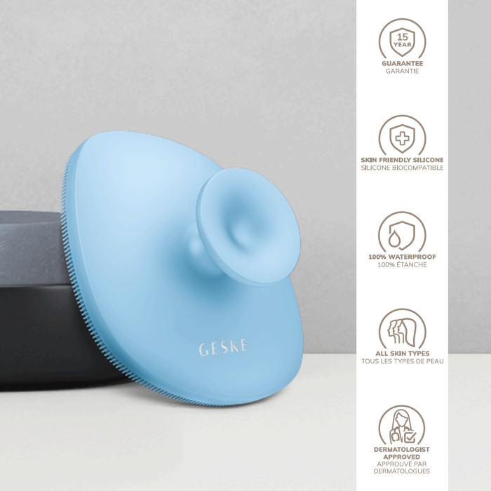 Щітка для тіла GESKE Body Brush 4в1 aquamarine