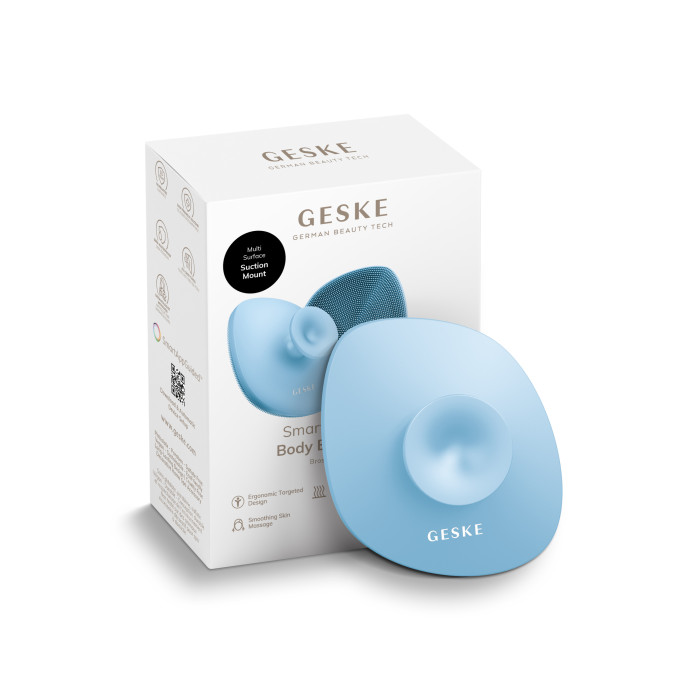 Щітка для тіла GESKE Body Brush 4в1 aquamarine