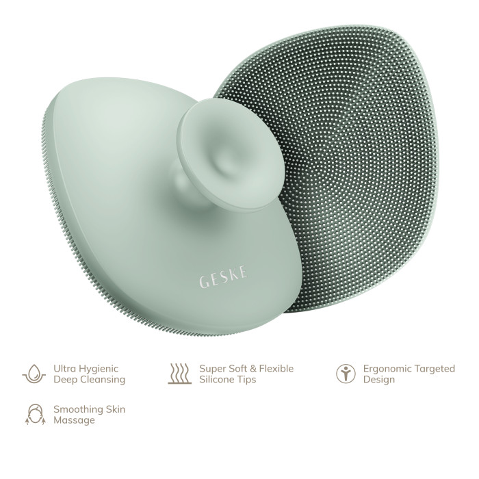 Щітка для тіла GESKE Body Brush 4в1 green