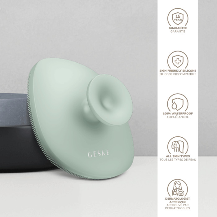 Щітка для тіла GESKE Body Brush 4в1 green