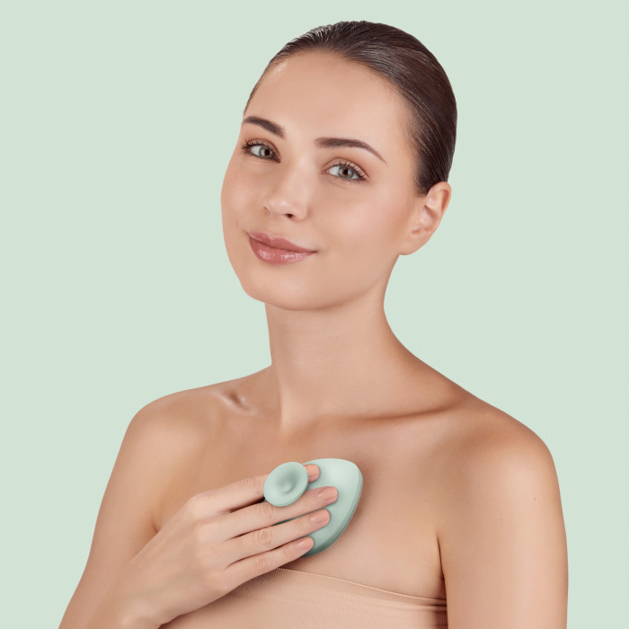 Щітка для тіла GESKE Body Brush 4в1 green