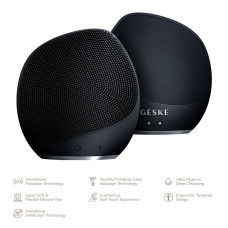 Ультразвукова щітка для тіла та інтенсивний пілінг GESKE Sonic Body Brush&Intensive Exfoliator 7в1 black