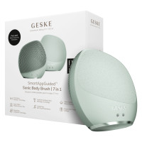 Ультразвукова щітка для тіла та інтенсивний пілінг GESKE Sonic Body Brush&Intensive Exfoliator 7в1 green