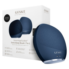 Ультразвукова щітка для тіла та інтенсивний пілінг GESKE Sonic Body Brush&Intensive Exfoliator 7в1 midnight
