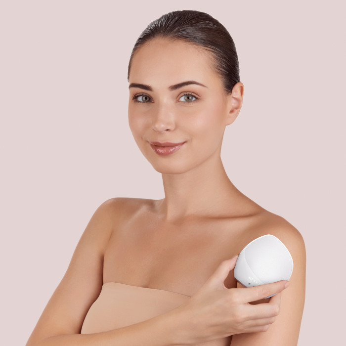 Ультразвукова щітка для тіла та інтенсивний пілінг GESKE Sonic Body Brush&Intensive Exfoliator 7в1 starlight