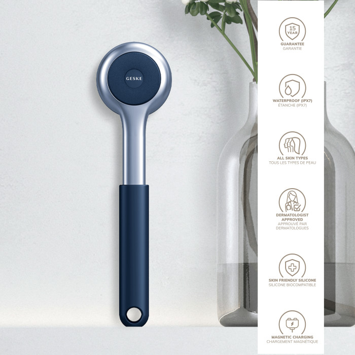 Ультразвукова щітка для всього тіла GESKE Sonic Full-Body Brush&Intensive Exfoliator 8в1 midnight