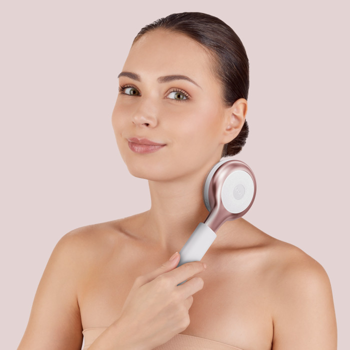 Ультразвукова щітка для всього тіла GESKE Sonic Full-Body Brush&Intensive Exfoliator 8в1 starlight