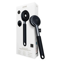 Звукова світлодіодна щітка для всього тіла GESKE Sonic LED Full-Body Brush&Intensive Exfoliator 9в1 black