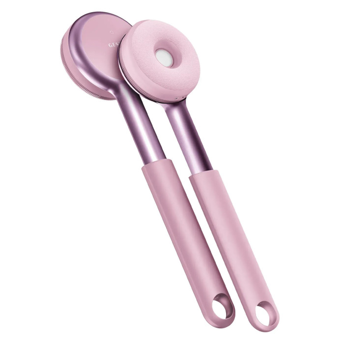 Звукова світлодіодна щітка для всього тіла GESKE Sonic LED Full-Body Brush&Intensive Exfoliator 9в1 pink