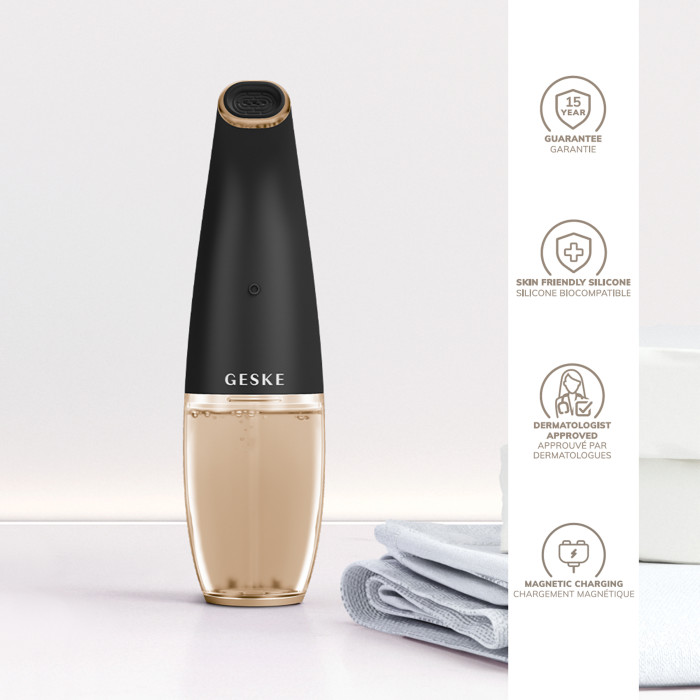 Очищуючий засіб для обличчя GESKE Aqua-Stream Face Cleanser 8в1 gray
