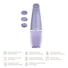Очищуючий засіб для обличчя GESKE Aqua-Stream Face Cleanser 8в1 purple