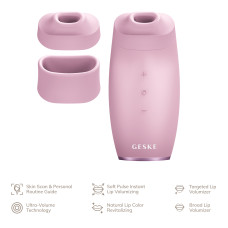 Пристрій для збільшення об'єму губ GESKE Lip Volumizer&Booster 6в1 pink