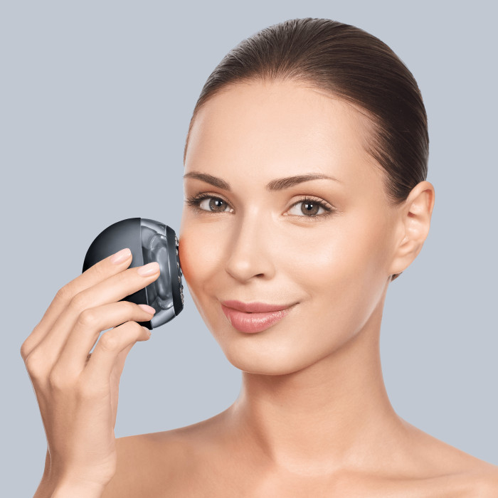 Масажер для підтяжки шкіри обличчя GESKE Anti-aging Skin Tightener 6в1 black