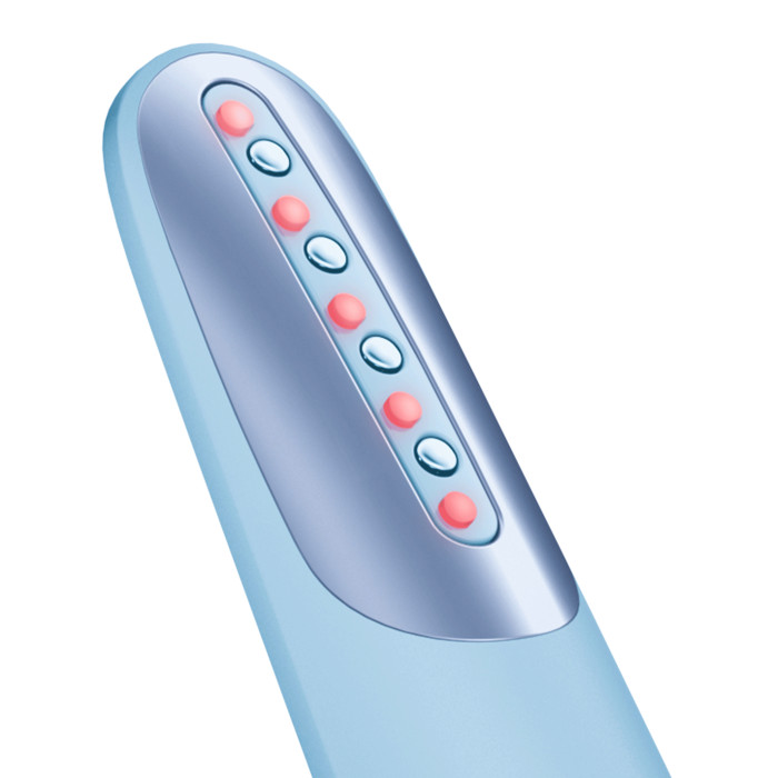 Пристрій для зміцнення і тонізації шкіри обличчя GESKE Skin Firming Wand 7в1 aquamarine