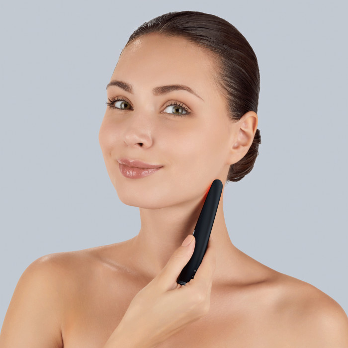 Пристрій для зміцнення і тонізації шкіри обличчя GESKE Skin Firming Wand 7в1 black