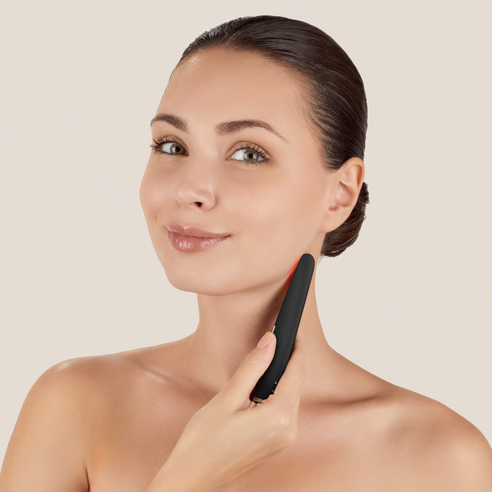 Пристрій для зміцнення і тонізації шкіри обличчя GESKE Skin Firming Wand 7в1 gray