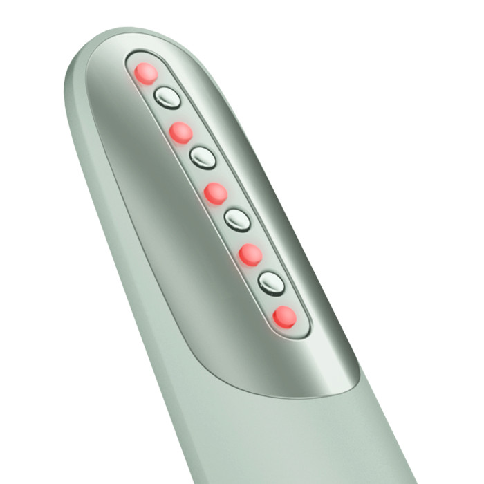 Пристрій для зміцнення і тонізації шкіри обличчя GESKE Skin Firming Wand 7в1 green