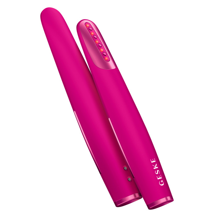 Пристрій для зміцнення і тонізації шкіри обличчя GESKE Skin Firming Wand 7в1 magenta