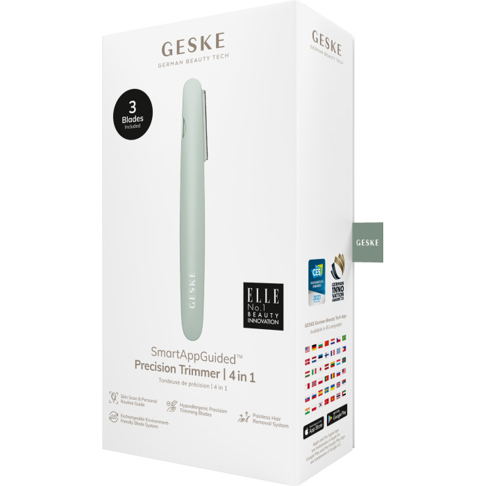 Тример GESKE Precision Trimmer 4в1 green