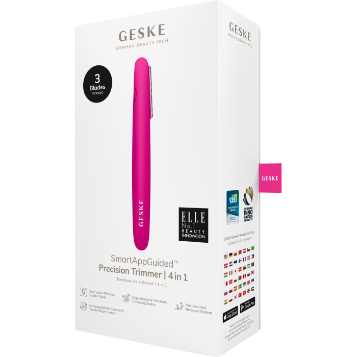 Тример GESKE Precision Trimmer 4в1 magenta