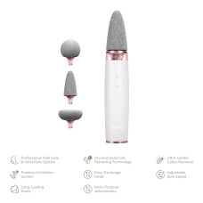 Шліфувальна пилка для стоп з додатковими насадками GESKE Electric Pumice Foot Smoothing Multi-Pen 8в1 starlight