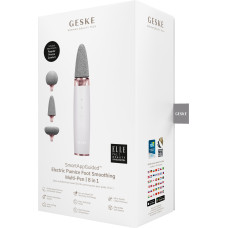 Шліфувальна пилка для стоп з додатковими насадками GESKE Electric Pumice Foot Smoothing Multi-Pen 8в1 starlight