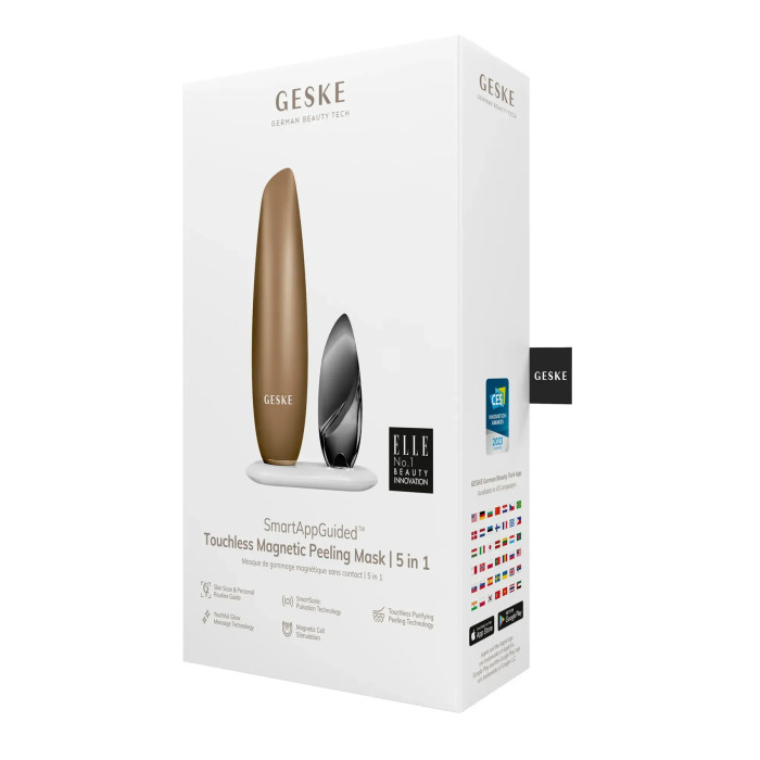 Безконтактна магнітна пілінг-маска GESKE Touchless Magnetic Peeling Mask 5в1 gray