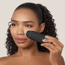 Мікродермабразійний пристрій для видалення чорних цяток GESKE MicroDermabrasion Blackhead Remover 7в1 gray