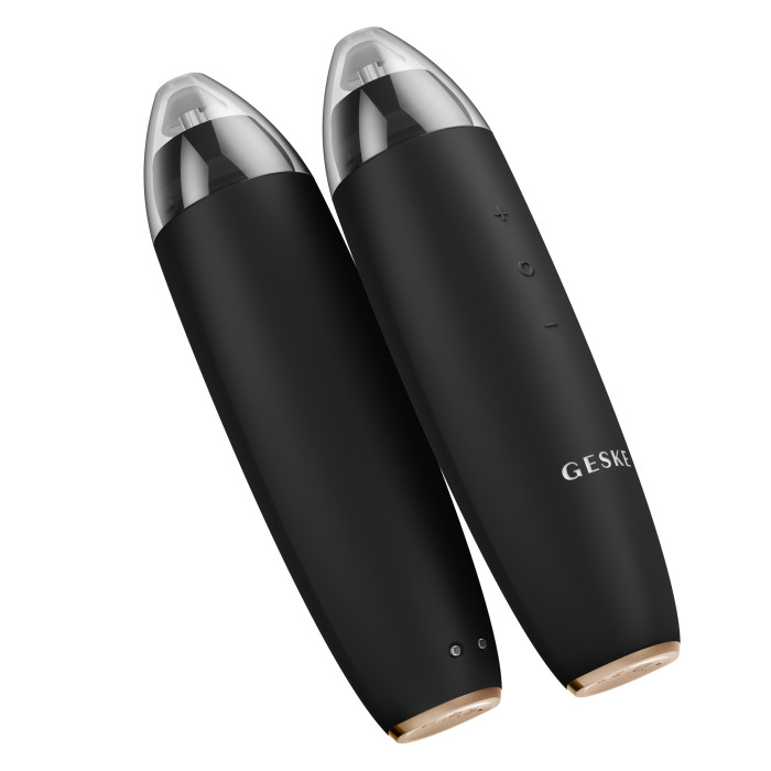 Мікродермабразійний пристрій для видалення чорних цяток GESKE MicroDermabrasion Blackhead Remover 7в1 gray