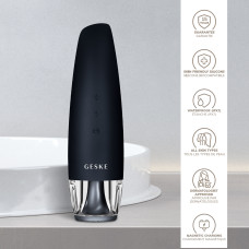 Антивіковий LED-випромінювач для відновлення шкіри обличчя GESKE Anti-Aging Skin Renewer 9в1 black