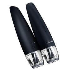 Антивіковий LED-випромінювач для відновлення шкіри обличчя GESKE Anti-Aging Skin Renewer 9в1 black