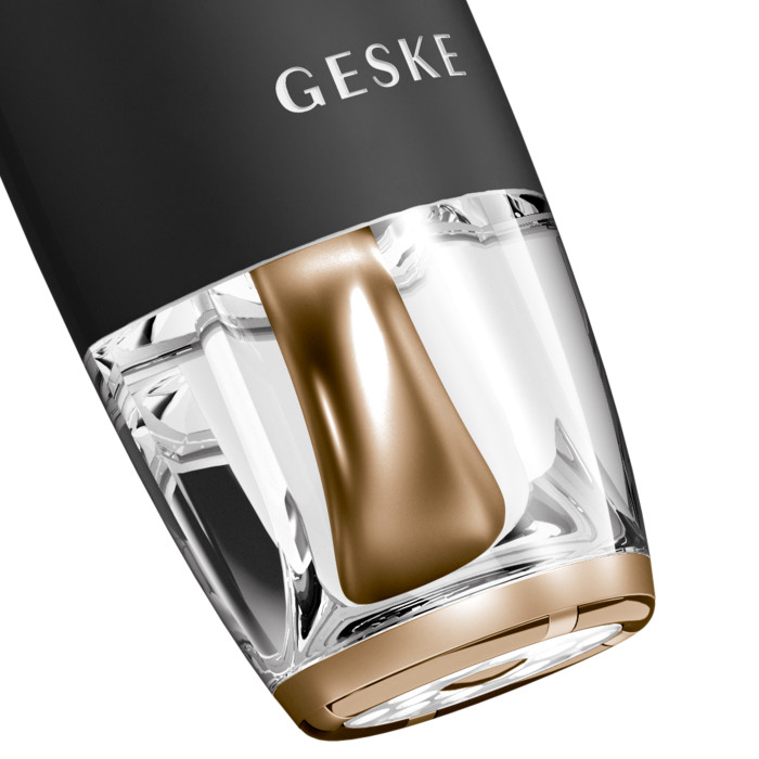 Антивіковий LED-випромінювач для відновлення шкіри обличчя GESKE Anti-Aging Skin Renewer 9в1 gray
