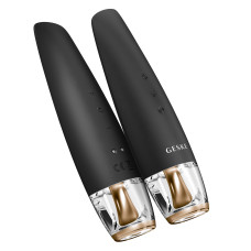 Антивіковий LED-випромінювач для відновлення шкіри обличчя GESKE Anti-Aging Skin Renewer 9в1 gray
