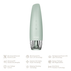 Антивіковий LED-випромінювач для відновлення шкіри обличчя GESKE Anti-Aging Skin Renewer 9в1 green