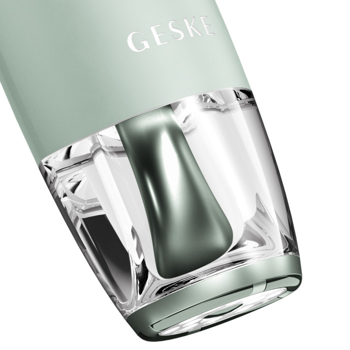 Антивіковий LED-випромінювач для відновлення шкіри обличчя GESKE Anti-Aging Skin Renewer 9в1 green