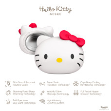 Ультразвукова маска тепло та холод GESKE Sonic Warm&Cool Mask 8в1 у формі голови кота by Hello Kitty
