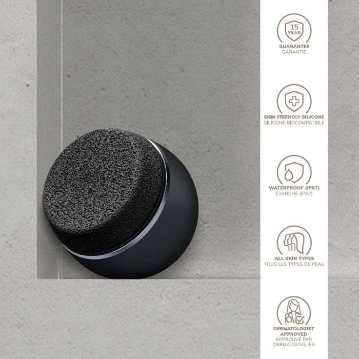 Набор для ухода за стопами GESKE Pumice Stone Callus Remover 7в1 black