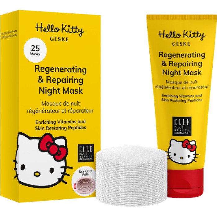 Регенеруюча та відновлювальна нічна маска GESKE Regenerating&Repairing Night Mask by Hello Kitty Oval