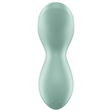 Вібратор для клітора з перлинною стимуляцією Satisfyer Exciterrr Mint, 2 незалежні мотори