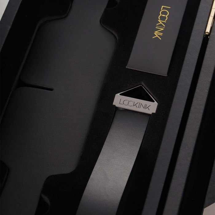 БДСМ-набір LOCKINK All-in-1 BDSM Play Kit, чорний, ремені, маска, кляпи, анальні пробки, свічки