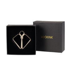 Затискачі для сосків LOCKINK Minimalism Nipple Clamps, золотисті