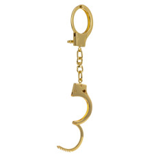 Наручники LOCKINK Pretty-sub Handcuffs, золотисті, металеві, можна відкрити без ключа