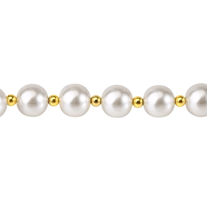 Перлинний набір для фіксації LOCKINK Pearl Bondage & Restraint Set, наручники, поножі, повідець