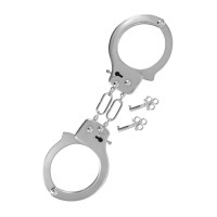 Строгі металеві наручники Fetish Tentation Soft adjustable metal wrist cuffs