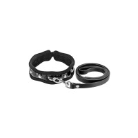 Повідець із нашийником Fetish Tentation Premium Patent Leather Choker & Leash