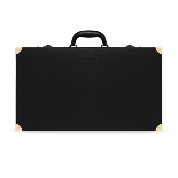 Набір для BDSM Bedroom Fantasies: Bondage Suitcase 13 Pcs - Cow Leather