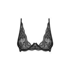Бюстгальтер Obsessive Nutris bra, M/L, мереживо, м’які чашки, кісточки під грудьми